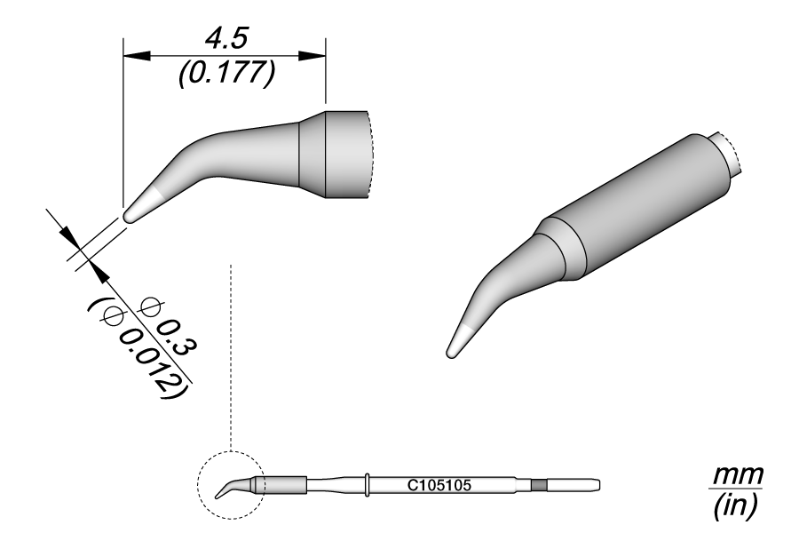 C105105 - Conical Bent   0.3